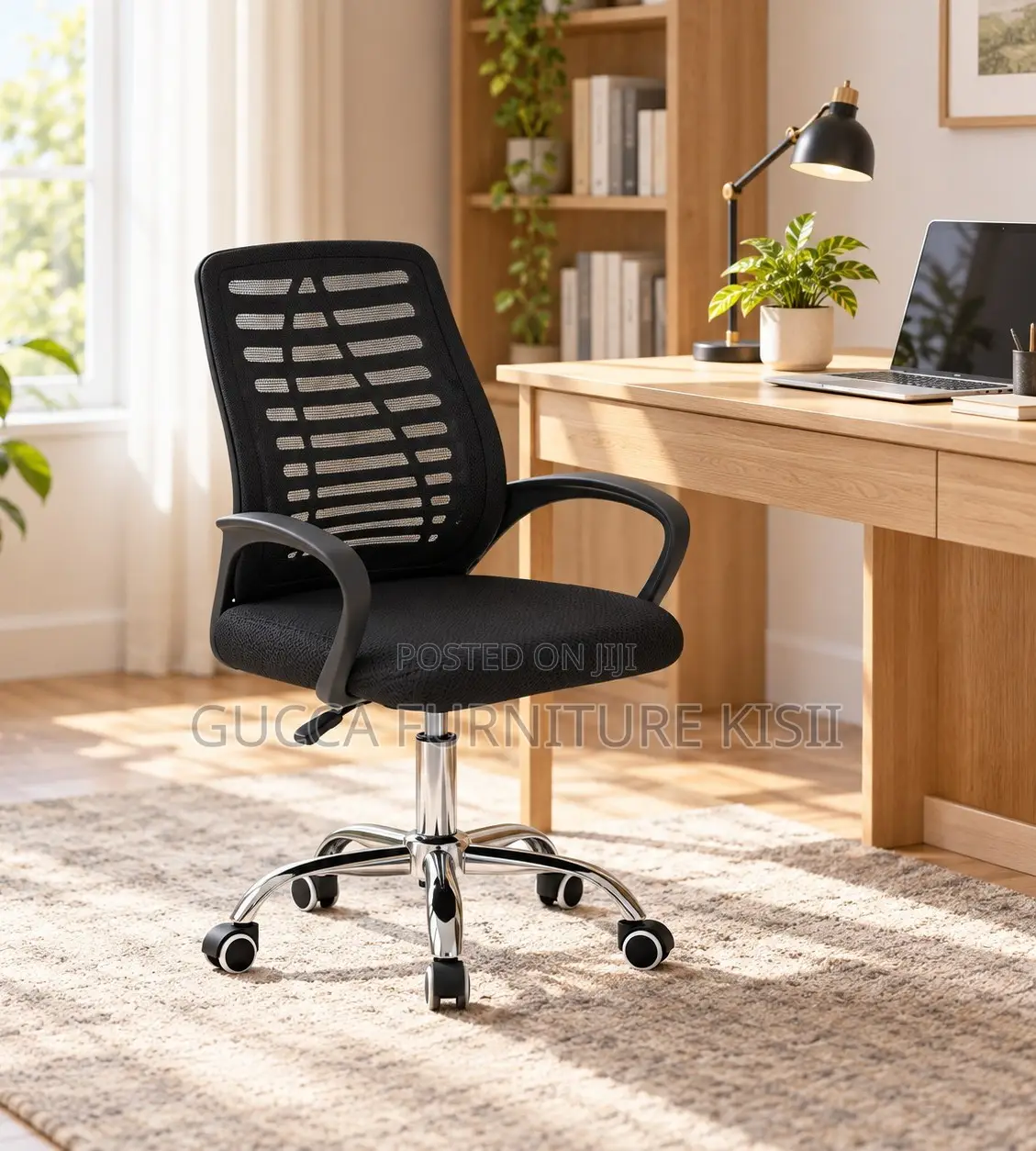 Low Back Breathable Mesh Secretarial Chair
