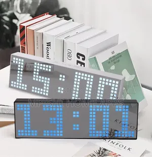 Dot Matrix LED Digital Alarm Clock