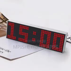 Dot Matrix LED Digital Alarm Clock