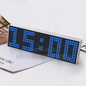 Dot Matrix LED Digital Alarm Clock