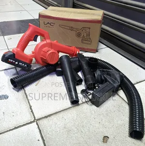 LAC 48V Cordless Air Blower & Vacuum Kit With Battery Charger.