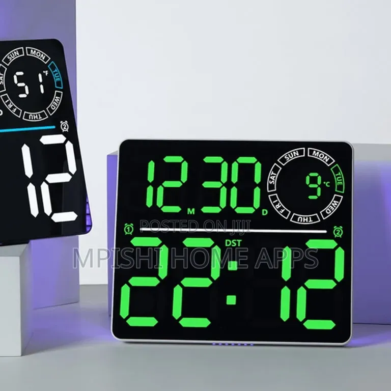 Modern LED Digital Wall Clock