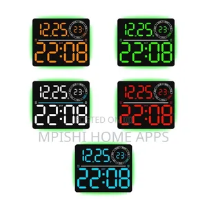 Modern LED Digital Wall Clock