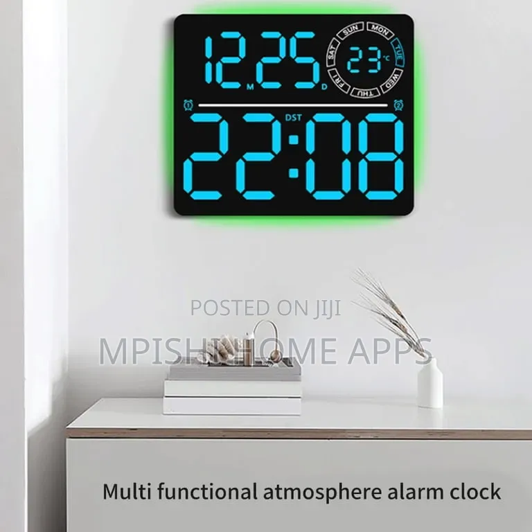 Modern LED Digital Wall Clock