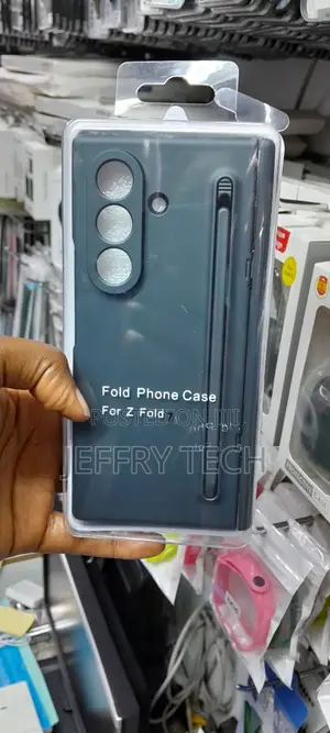 Dark Grey Fold Phone Case an S Pen Slot forSamsung Galaxy Z Fold 7