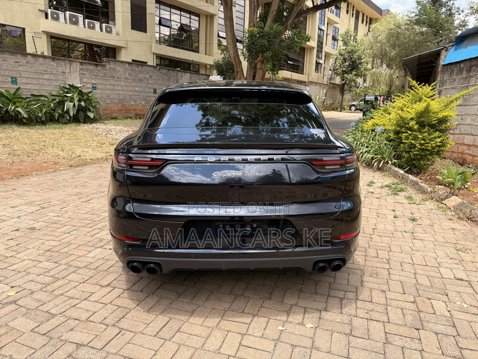 Porsche Cayenne Turbo AWD 2020 Black
