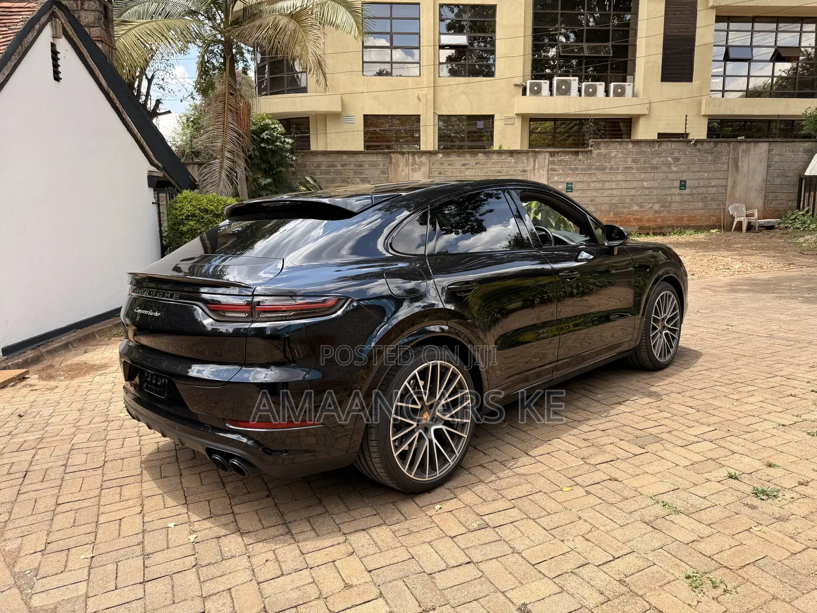 Porsche Cayenne Turbo AWD 2020 Black