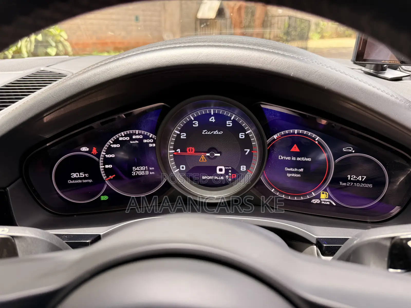 Porsche Cayenne Turbo AWD 2020 Black