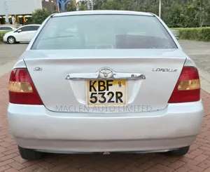 Toyota Corolla 2003 Silver