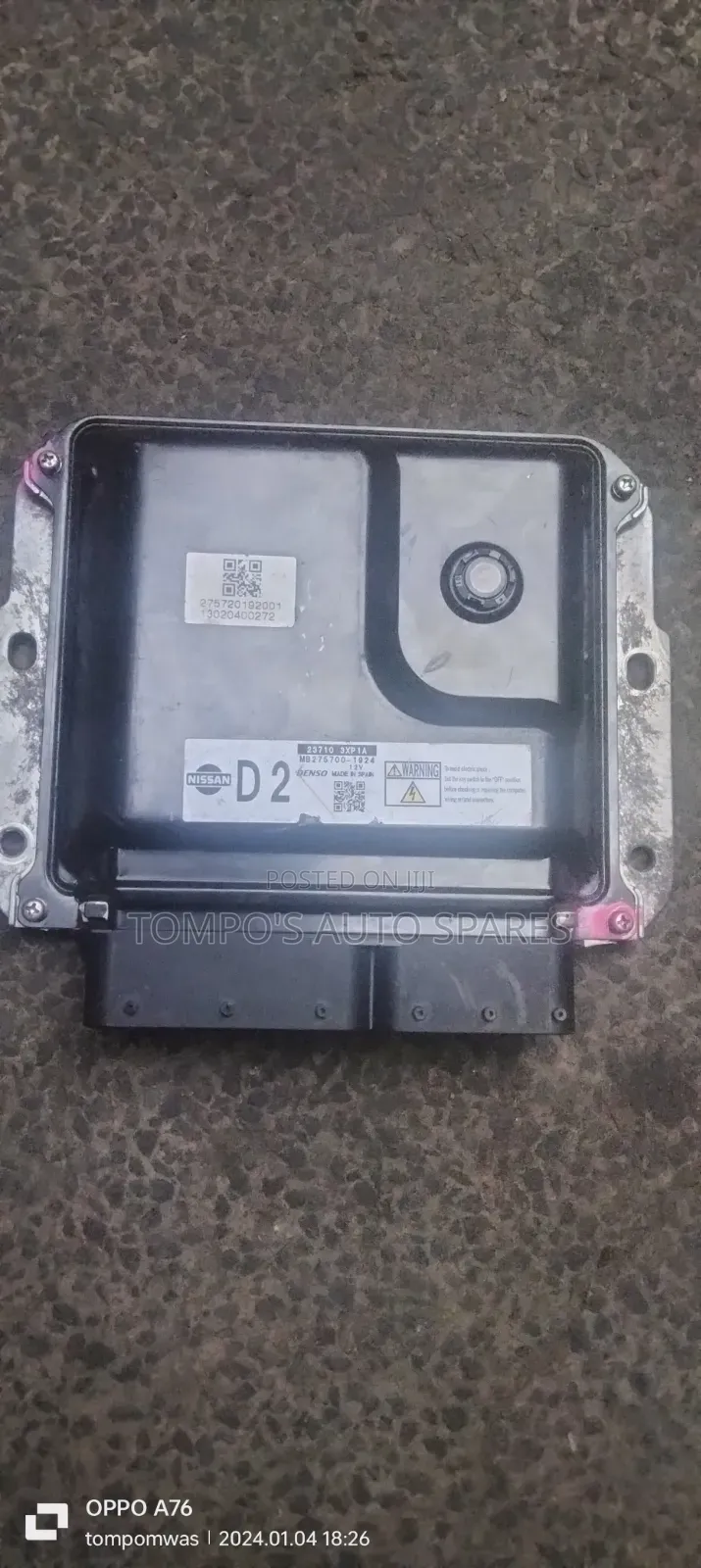 Computer (ECU) Engine Yd25 Nv350