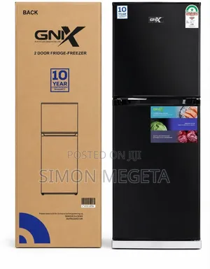 138 Litres GNIX FR-168DF Double Door Refrigerator
