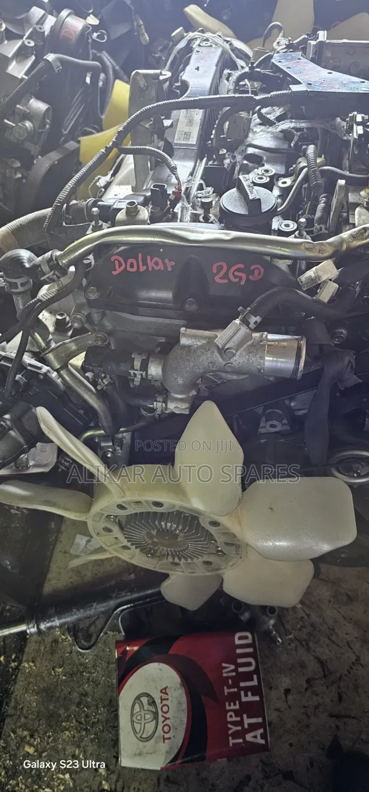 Toyota Hilux/ Prado 2GD Complete Engine