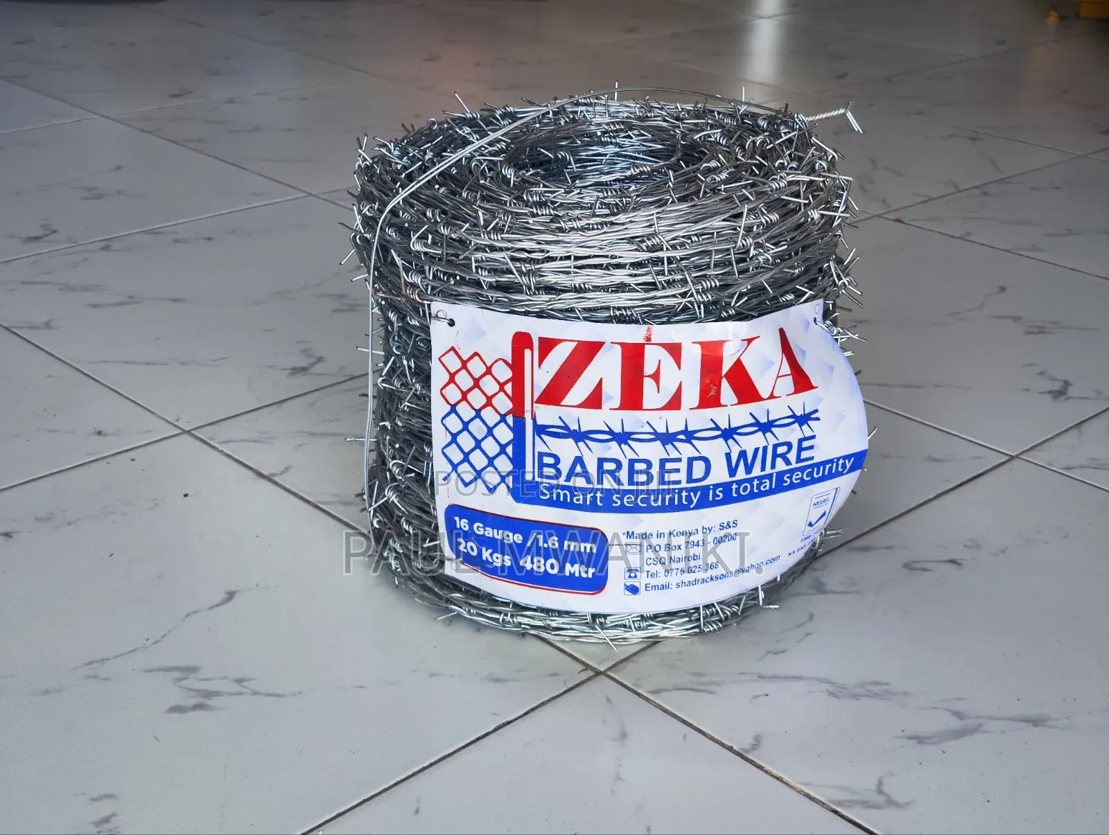 High-Quality Galvanized Barbed Wire Roll