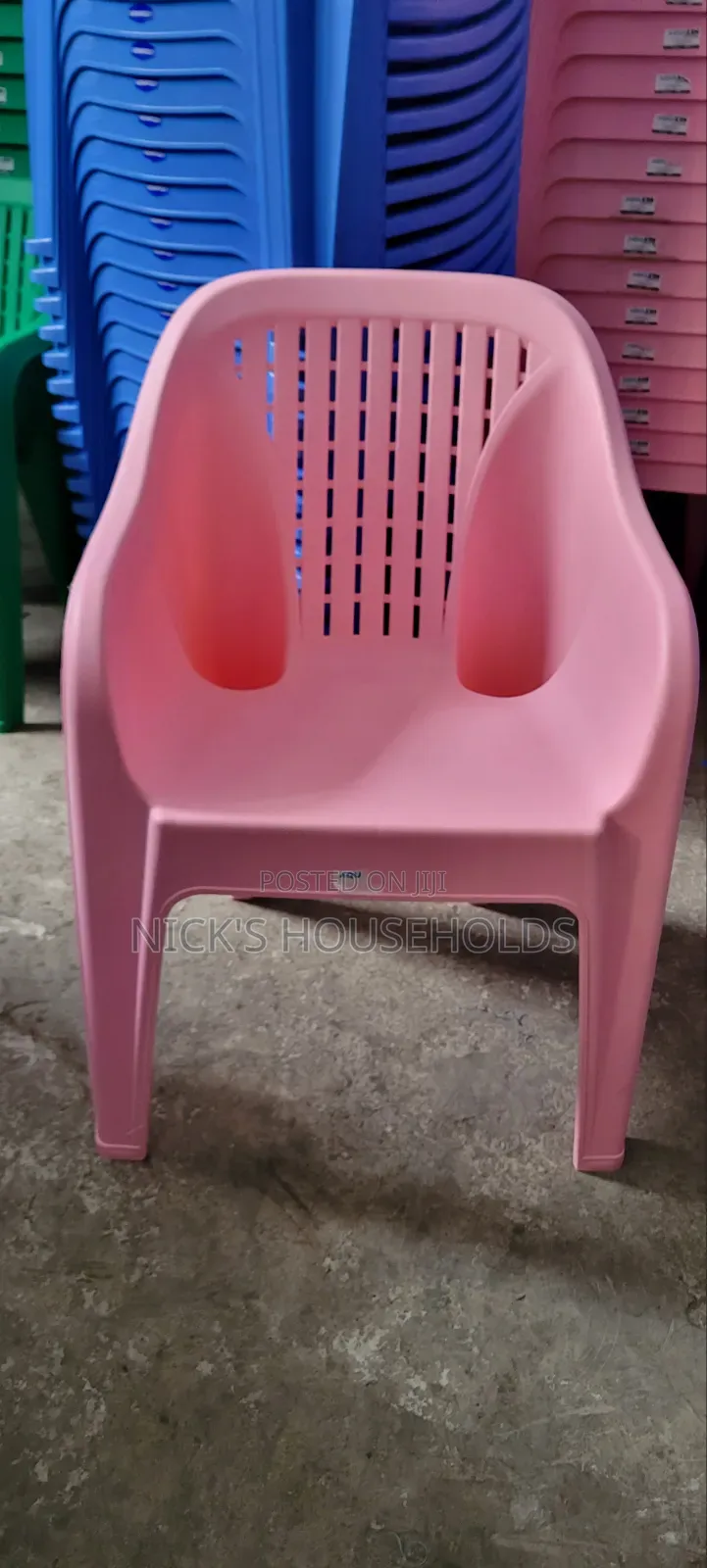 Aquaken Plastic Chairs Pink