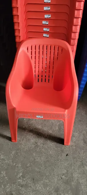 Aquaken Plastic Chairs Red