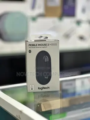 Logitech Pebble Mouse 2 M350s Slim Bluetooth Wireless Tonal Graphite