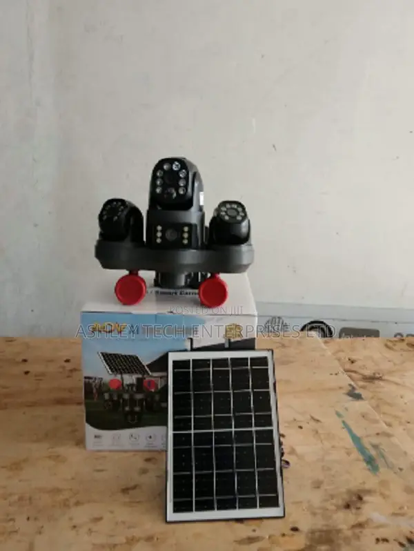 V380 Premium Wireless Security System With Solar Charging