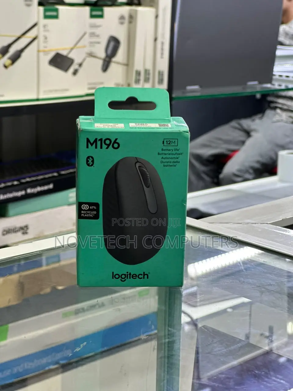 Logitech M196 Bluetooth Wireless Mouse - Graphite