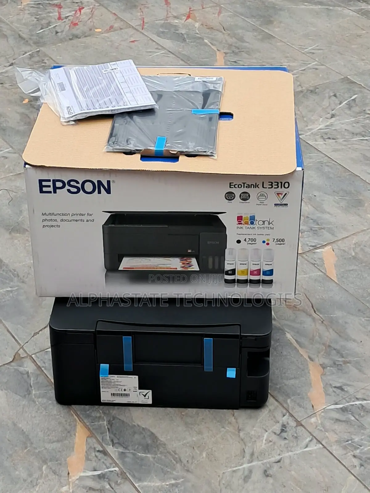 Epson L3310 A4 Colour Printer With Refillable Ink Tanks