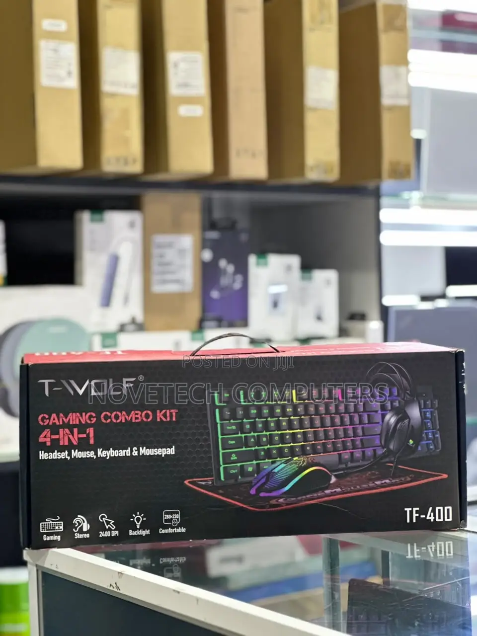 T-Wolf TF800 Four-Piece Gaming Combo Kit