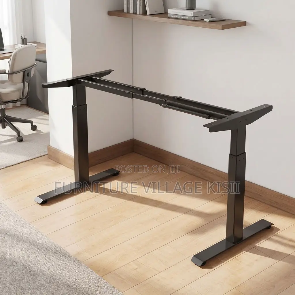 L-Shaped Electrical Addjustable Office Desk