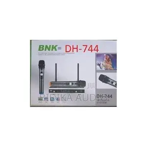 BNK DH-744 Wireless Microphone System DH-744 VHF Receiver 2 Wireless M