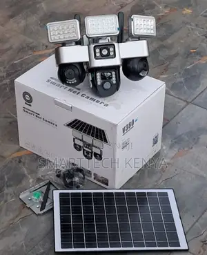 VTS 30 4G Solar Powered PTZ Camera – Triple Lens HD CCTV
