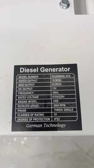 Commercial 20Kva Silent Diesel Generator