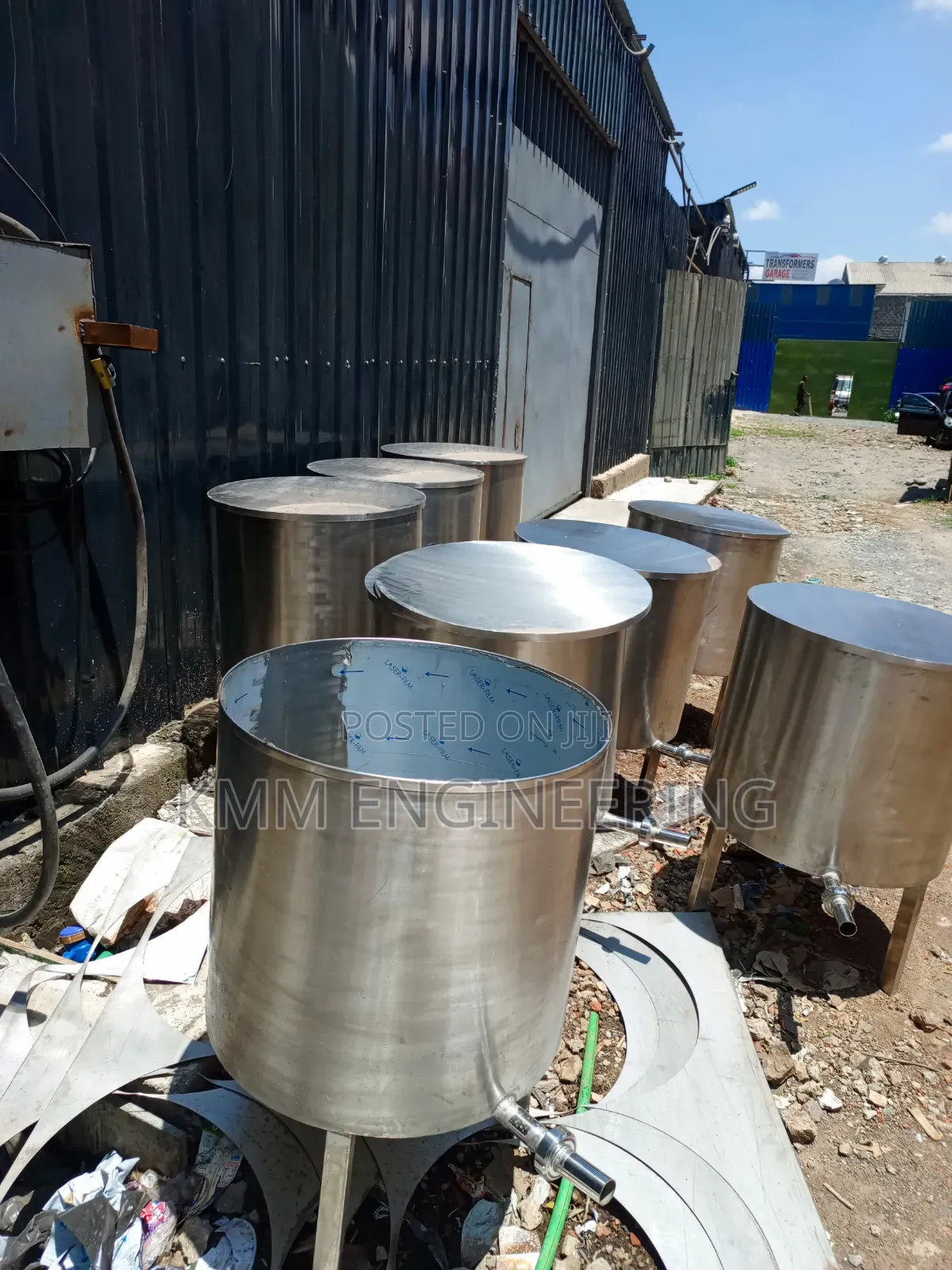Stainless Steel Mill Receiver/Dump