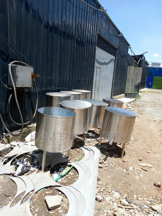 Stainless Steel Milk Receiver/Dump - thumbnail 2