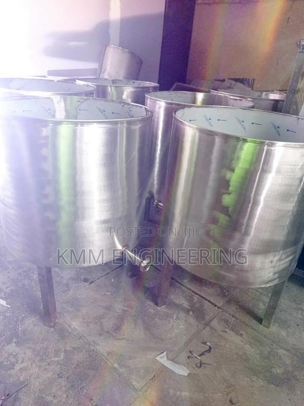 Stainless Steel Milk Receiver/Dump - thumbnail 3