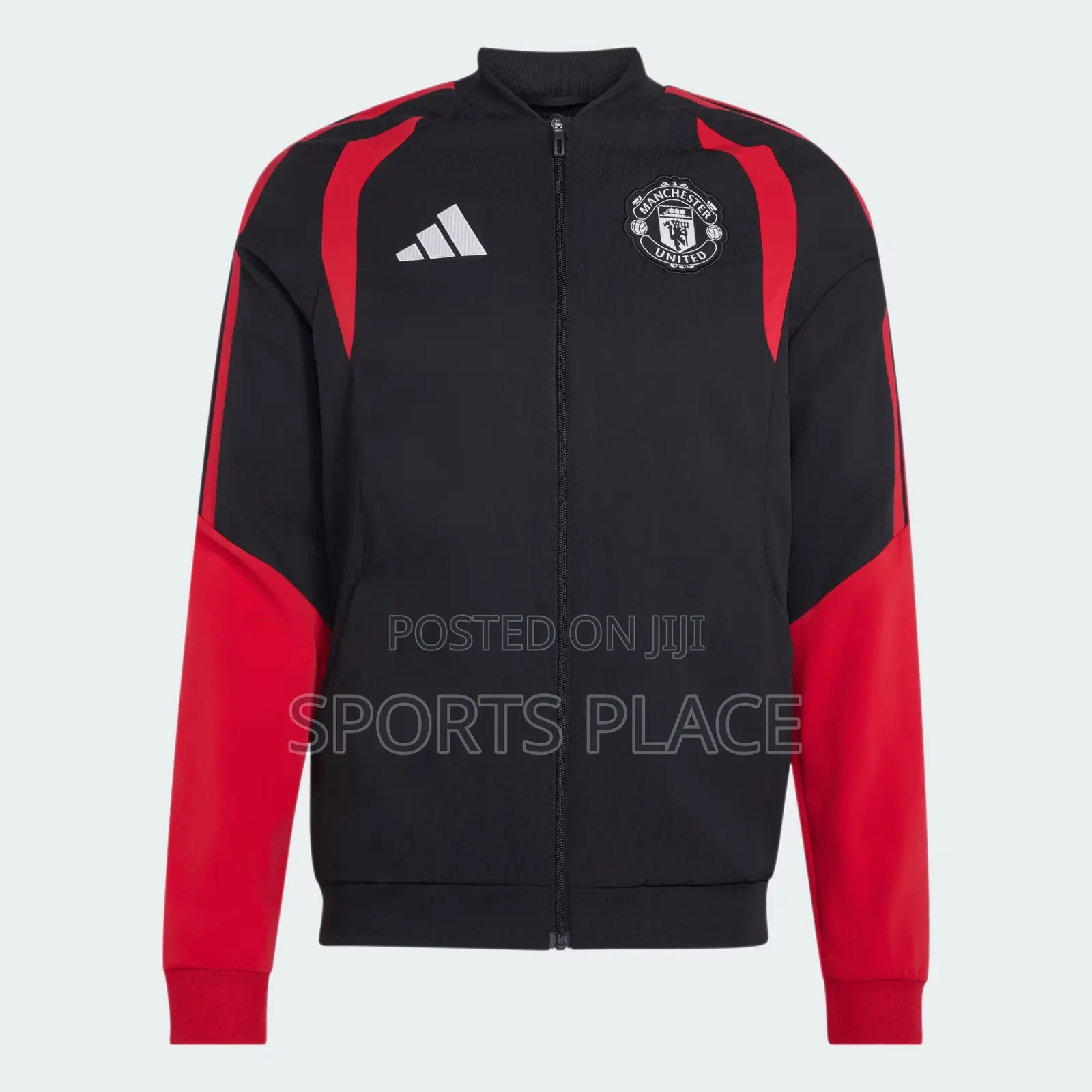 Manchester United Black 26/27 Tiro Presentation Jacket