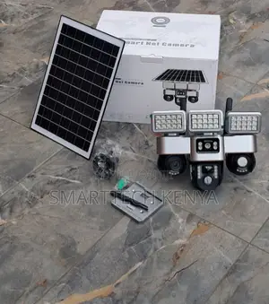 Smart VTS30A 4G Triple Lens Solar Security Camera With 360° View