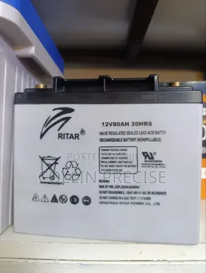 12v/80Ah Ritar Gel Battery