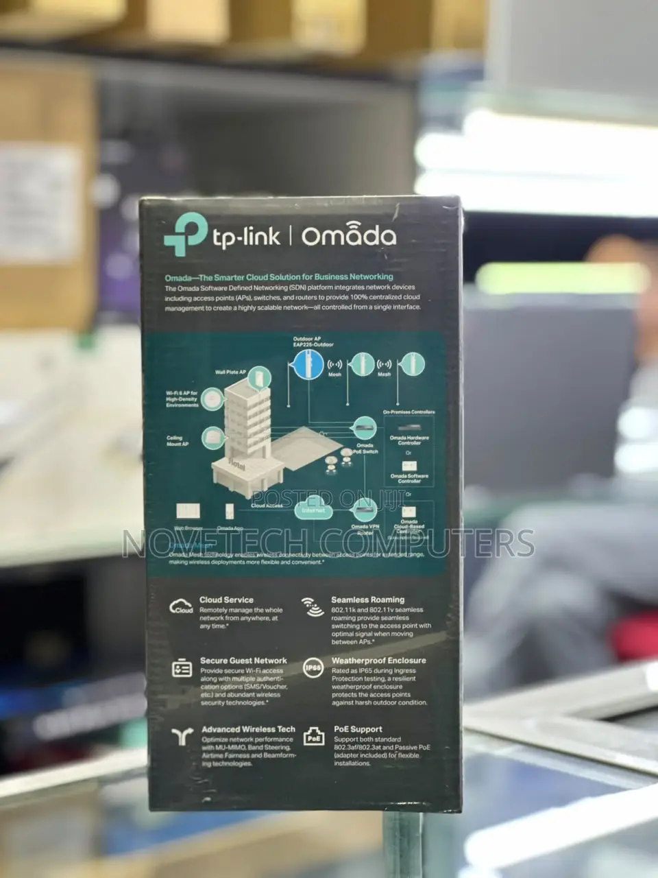 TP Link EAP225-Outdoor AC1200 Wireless Indoor/Outdoor Access Point