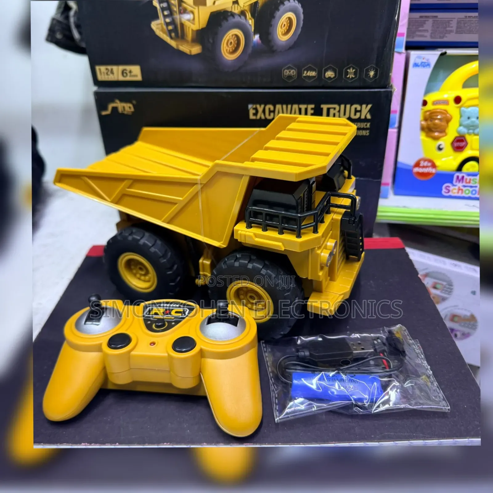 Rechargeable Remote Controlled Dump Truck