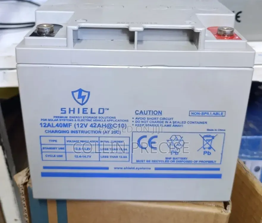 12v/42Ah Shield Gel Battery
