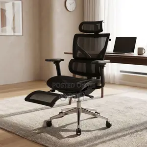 Office Chair : Luxury Managerial Office Seat With Footrest