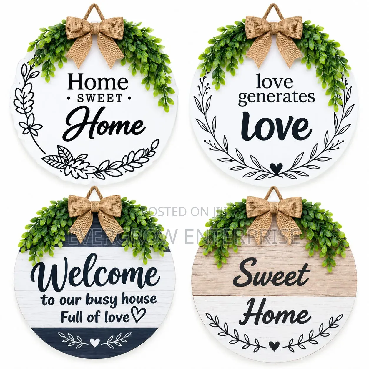 Wooden Hanging Decor