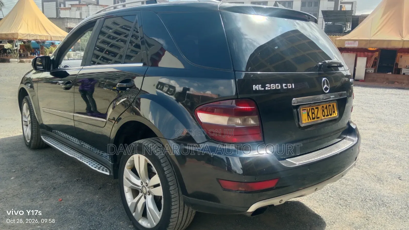 Mercedes-Benz M Class ML 320 CDI 4Matic 2008 Black