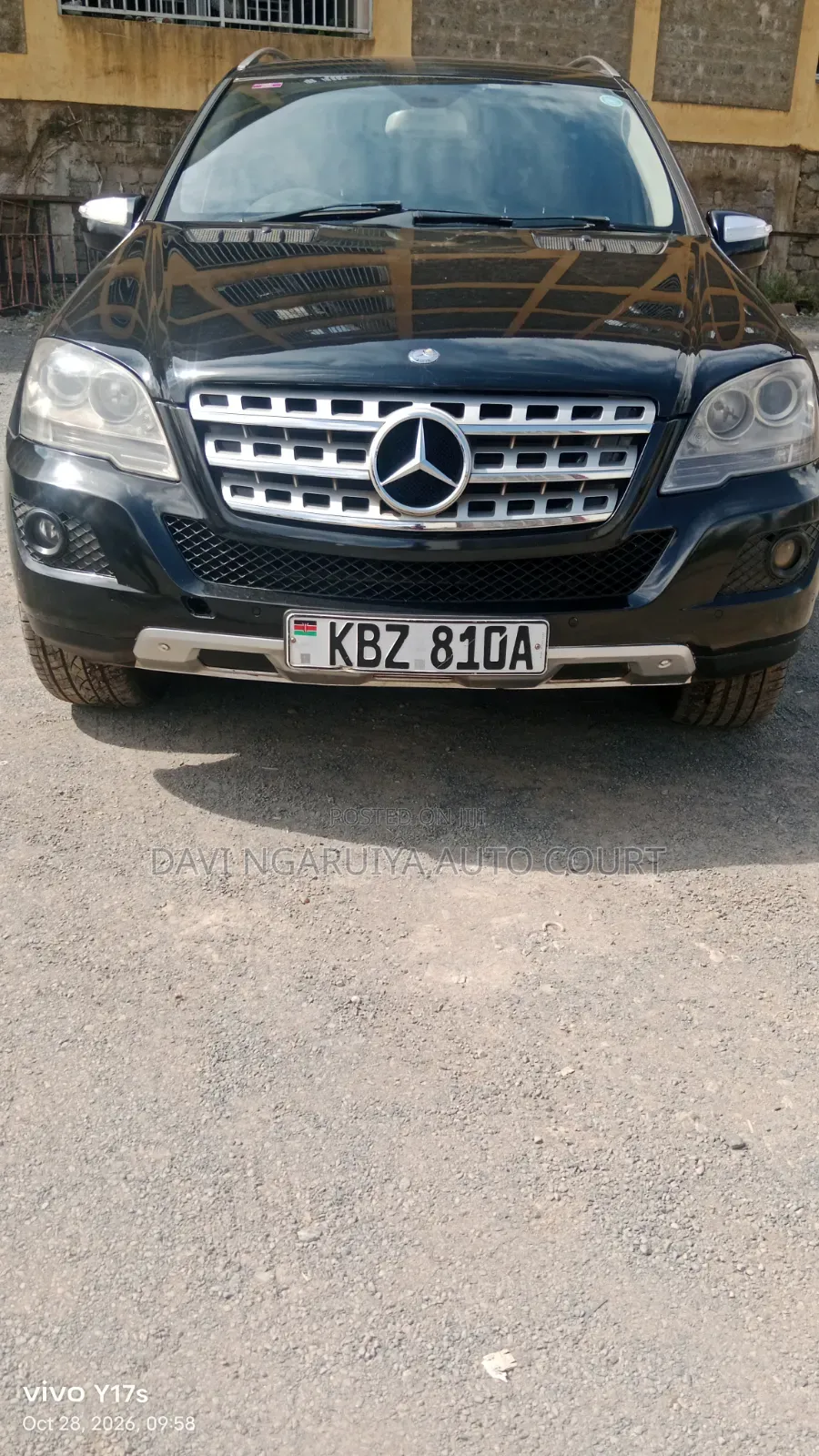 Mercedes-Benz M Class ML 320 CDI 4Matic 2008 Black