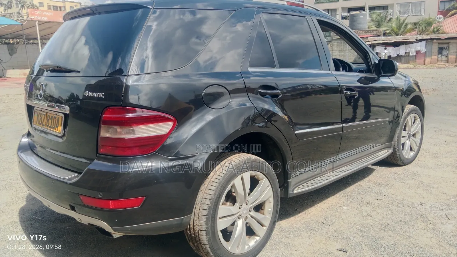 Mercedes-Benz M Class ML 320 CDI 4Matic 2008 Black