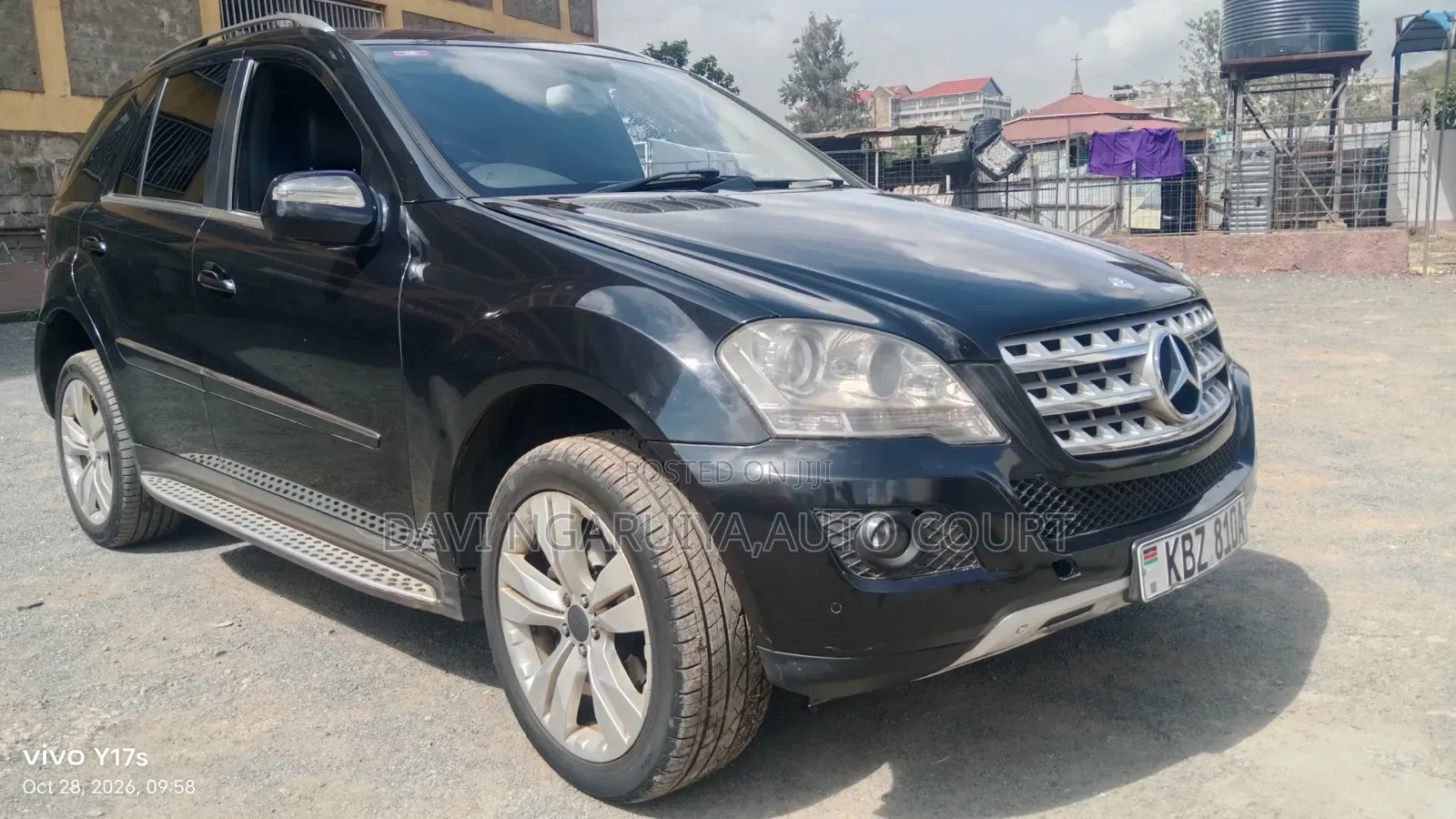 Mercedes-Benz M Class ML 320 CDI 4Matic 2008 Black