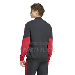 Manchester United Black 26/27 Tiro Presentation Jacket
