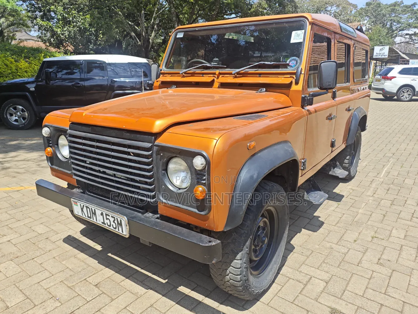 Land Rover Defender 2007 Gold
