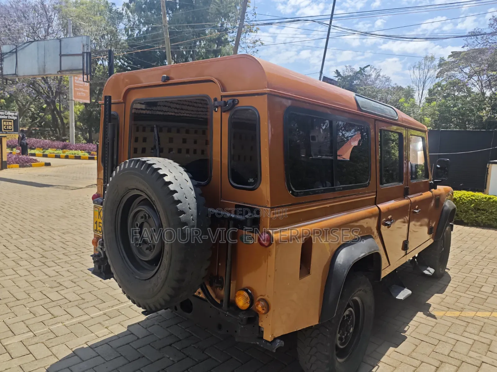 Land Rover Defender 2007 Gold
