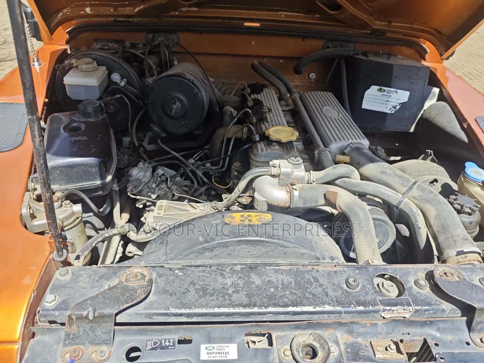 Land Rover Defender 2007 Gold