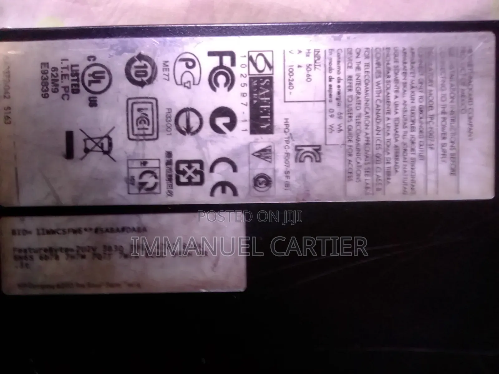 Desktop Computer HP 200 G4 4GB Intel Core i3 SSD 500GB