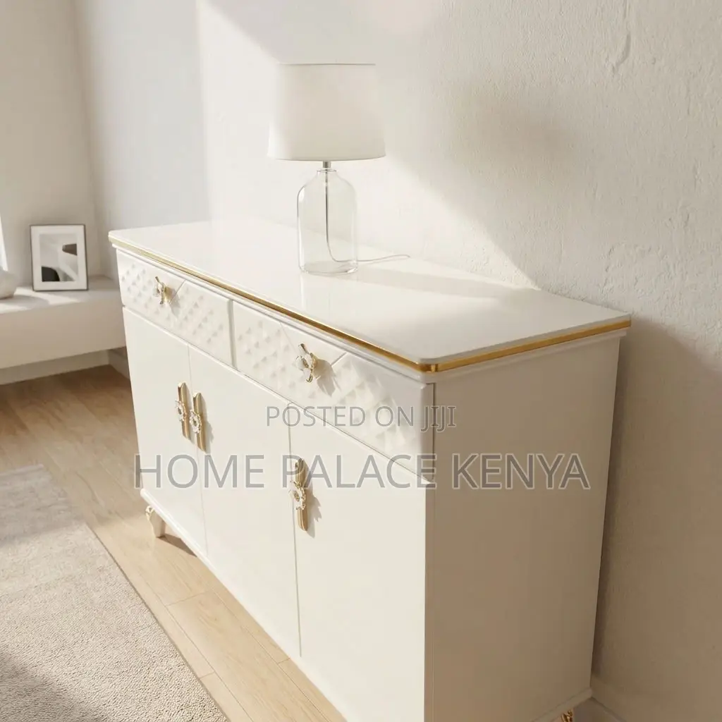 Console; Decorative Console Table for Displaying Flowers and Lamps
