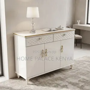 Console; Decorative Console Table for Displaying Flowers and Lamps